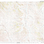 United States Geological Survey Recluse, WY-MT (1975, 100000-Scale) digital map