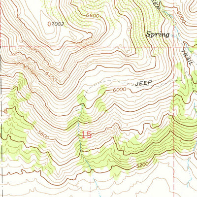 United States Geological Survey Reconnaissance Peak, CA (1972, 24000-Scale) digital map
