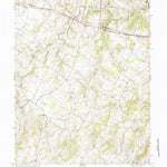 United States Geological Survey Rectortown, VA (1970, 24000-Scale) digital map
