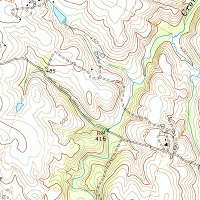 United States Geological Survey Rectortown, VA (1970, 24000-Scale) digital map
