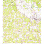 United States Geological Survey Red Bay, AL-MS (1951, 24000-Scale) digital map
