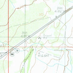 United States Geological Survey Red Bird Hills, AZ (1985, 24000-Scale) digital map