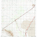 United States Geological Survey Red Bird Hills, AZ (1996, 24000-Scale) digital map
