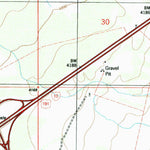 United States Geological Survey Red Bird Hills, AZ (1996, 24000-Scale) digital map