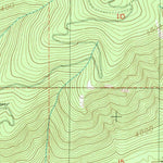 United States Geological Survey Red Blanket Mountain, OR (1985, 24000-Scale) digital map