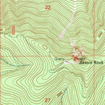 United States Geological Survey Red Blanket Mountain, OR (1997, 24000-Scale) digital map