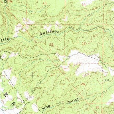 United States Geological Survey Red Bluff, CA (1952, 62500-Scale) digital map