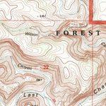 United States Geological Survey Red Bluff Draw, NM (2001, 24000-Scale) digital map