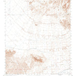 United States Geological Survey Red Bluff Mountain, AZ (1955, 62500-Scale) digital map