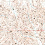 United States Geological Survey Red Bluff Mountain, AZ (1955, 62500-Scale) digital map