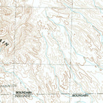 United States Geological Survey Red Bluff Mountain East, AZ (1986, 24000-Scale) digital map