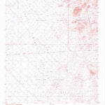 United States Geological Survey Red Bluff Mountain NW, AZ (1986, 24000-Scale) digital map