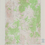 United States Geological Survey Red Butte, NV (1990, 24000-Scale) digital map