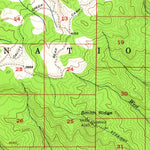 United States Geological Survey Red Butte, OR (1955, 62500-Scale) digital map