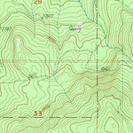 United States Geological Survey Red Butte, OR (1989, 24000-Scale) digital map