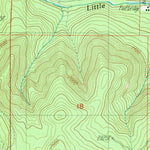 United States Geological Survey Red Butte, OR (1989, 24000-Scale) digital map
