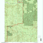 United States Geological Survey Red Butte, OR (1997, 24000-Scale) digital map