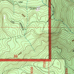 United States Geological Survey Red Butte, OR (1997, 24000-Scale) digital map