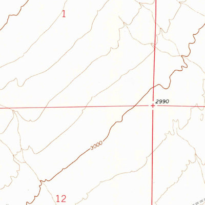 United States Geological Survey Red Buttes, CA (1973, 24000-Scale) digital map