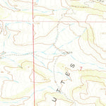 United States Geological Survey Red Buttes, WY (1963, 24000-Scale) digital map