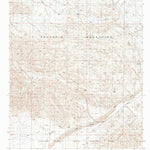 United States Geological Survey Red Canyon, CA (1986, 24000-Scale) digital map