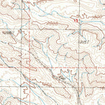 United States Geological Survey Red Canyon, CA (1986, 24000-Scale) digital map