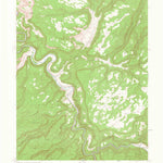 United States Geological Survey Red Canyon, CO (1960, 24000-Scale) digital map