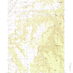 United States Geological Survey Red Canyon Creek, WY (1984, 24000-Scale) digital map