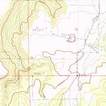 United States Geological Survey Red Canyon Creek, WY (1984, 24000-Scale) digital map
