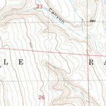United States Geological Survey Red Canyon, NM (1982, 24000-Scale) digital map