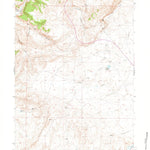 United States Geological Survey Red Canyon, WY (1957, 24000-Scale) digital map