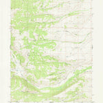 United States Geological Survey Red Castle Creek, WY (1980, 24000-Scale) digital map