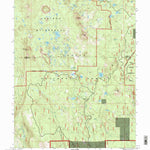 United States Geological Survey Red Cinder, CA (1995, 24000-Scale) digital map