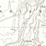 United States Geological Survey Red Clay Wash, AZ (1955, 24000-Scale) digital map