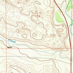 United States Geological Survey Red Cloud Creek East, WY (1990, 24000-Scale) digital map