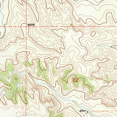 United States Geological Survey Red Cloud Creek East, WY (1990, 24000-Scale) digital map
