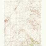 United States Geological Survey Red Cloud Creek West, WY (1977, 24000-Scale) digital map