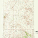 United States Geological Survey Red Cloud Creek West, WY (1990, 24000-Scale) digital map