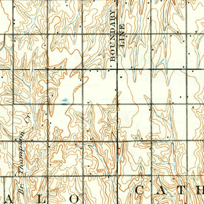 United States Geological Survey Red Cloud, NE-KS (1897, 125000-Scale) digital map