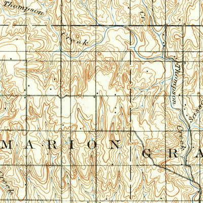 United States Geological Survey Red Cloud, NE-KS (1897, 125000-Scale) digital map