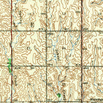 United States Geological Survey Red Cloud, NE-KS (1942, 62500-Scale) digital map