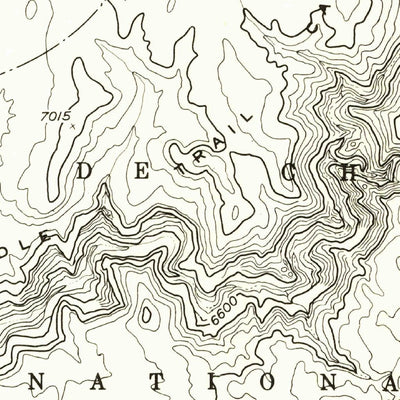 United States Geological Survey Red Cornfield Mesa, AZ (1955, 24000-Scale) digital map