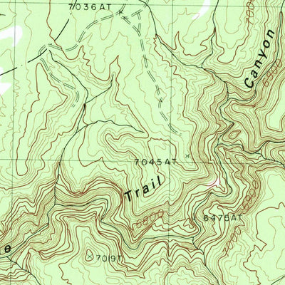 United States Geological Survey Red Cornfield Mesa, AZ (1982, 24000-Scale) digital map