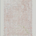 United States Geological Survey Red Cow Creek, NV (1987, 24000-Scale) digital map