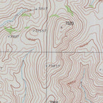 United States Geological Survey Red Cow Creek, NV (1987, 24000-Scale) digital map
