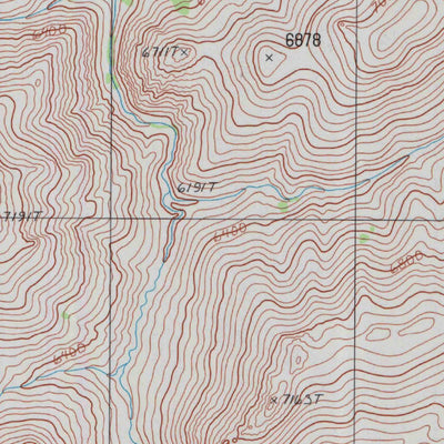 United States Geological Survey Red Cow Creek, NV (1987, 24000-Scale) digital map