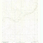 United States Geological Survey Red Cow Draw, TX (1973, 24000-Scale) digital map