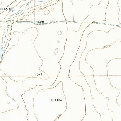 United States Geological Survey Red Cow Draw, TX (1973, 24000-Scale) digital map