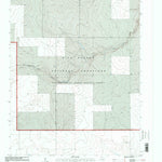 United States Geological Survey Red Cow Draw, TX (1998, 24000-Scale) digital map