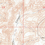 United States Geological Survey Red Creek Ranch, WY-UT-CO (1963, 24000-Scale) digital map
